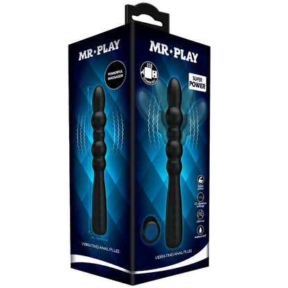 MR PLAY - FLEXIBEL VIBRERANDE ANALPLUGG