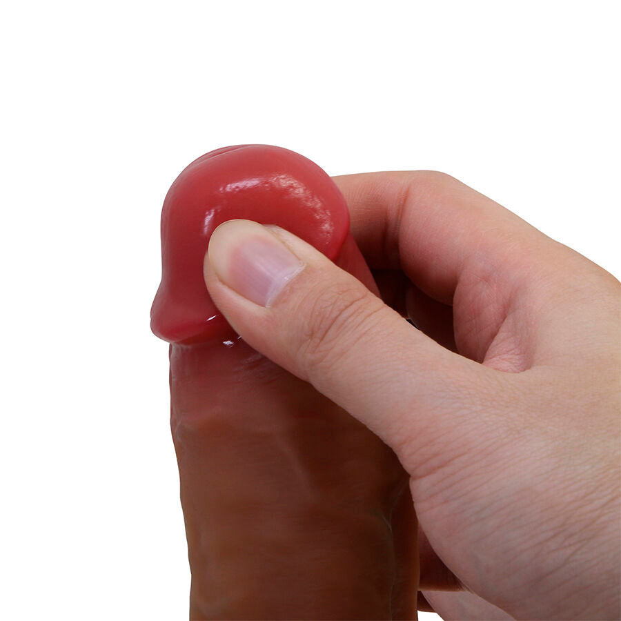 PRETTY LOVE – REALISTISK DILDO CURTIS MED SUGKOPP 17,3 CM -Ø- 4,2 CM