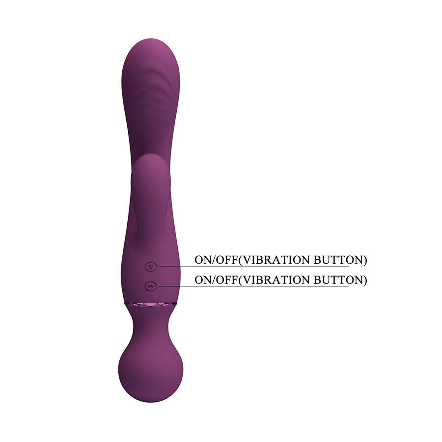 PRETTY LOVE - ALLROUND-G-PUNKTSVIBRATOR LILA