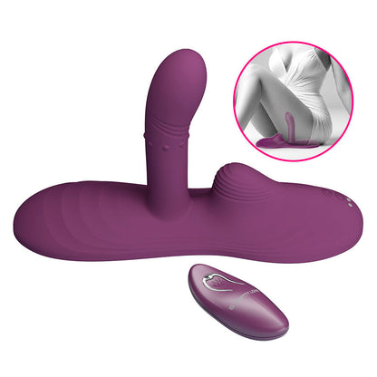 PRETTY LOVE - LUKA SIT-DOWN VIBRATOR WITH HEAT EFFECT AND REMOTE CONTROL