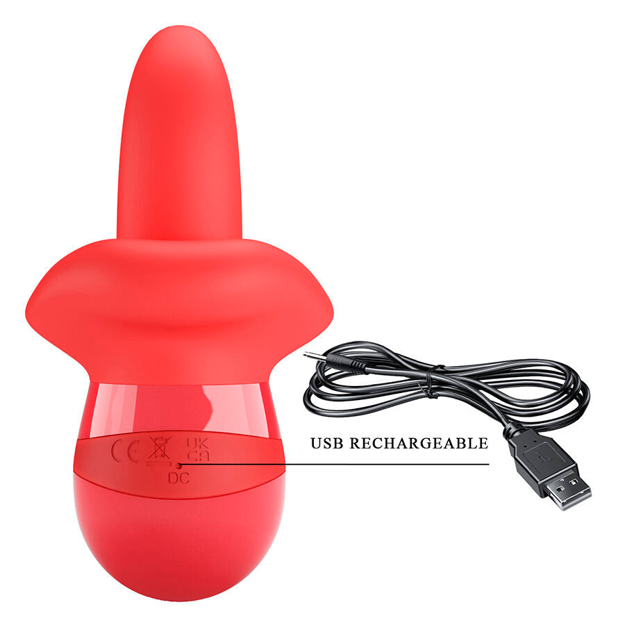 PRETTY LOVE - OBELIA MASTURBATOR TUNGVIBRATOR MED ORBITAL RÖRELSE