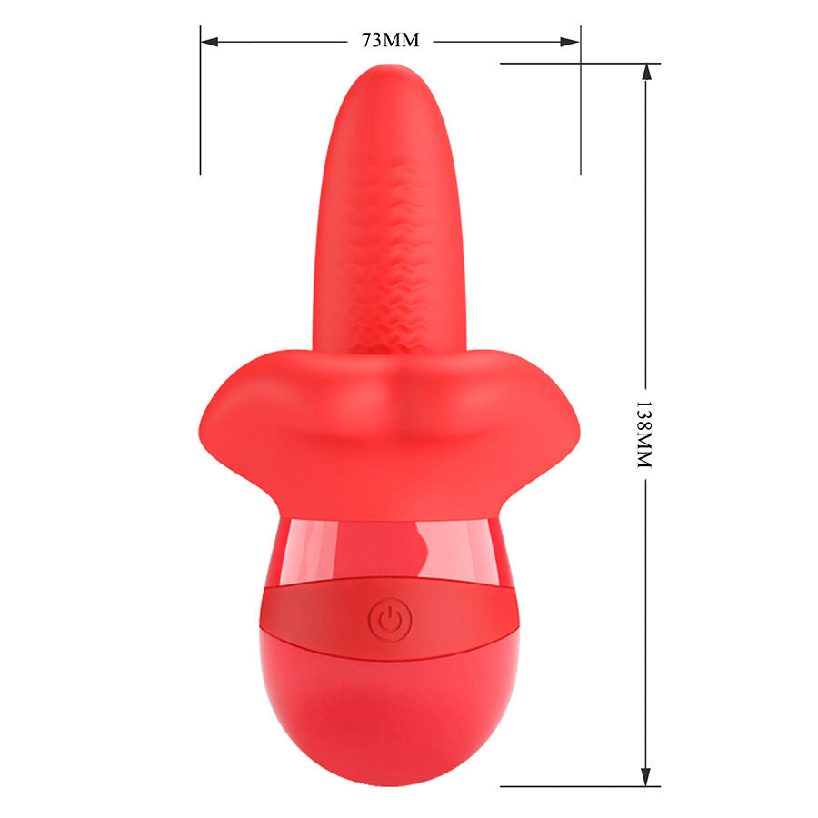 PRETTY LOVE - OBELIA MASTURBATOR TUNGVIBRATOR MED ORBITAL RÖRELSE