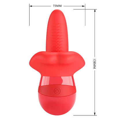 PRETTY LOVE - OBELIA MASTURBATOR TUNGVIBRATOR MED ORBITAL RÖRELSE