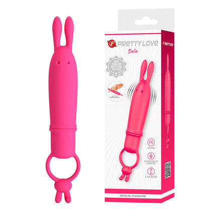 PRETTY LOVE - DELIA KANINVIBRATOR MED MOTSTÅNDSRING