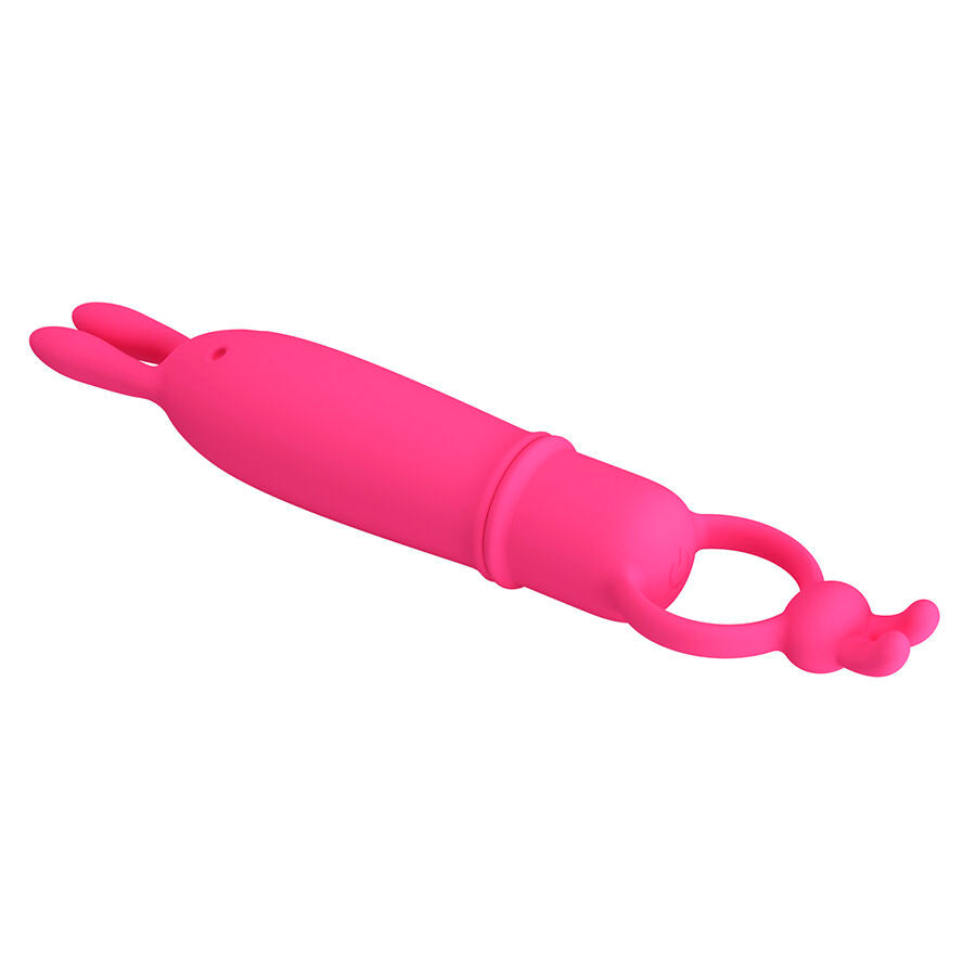 PRETTY LOVE - DELIA KANINVIBRATOR MED MOTSTÅNDSRING