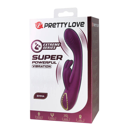 PRETTY LOVE - EMMA RABBIT LILA VIBRATOR MED STIMULATOR