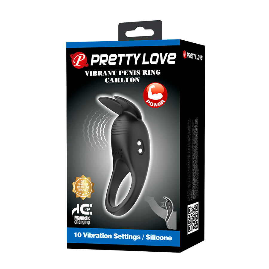 PRETTY LOVE - CARLTON PENISRING MED KLITORISSTIMULATOR