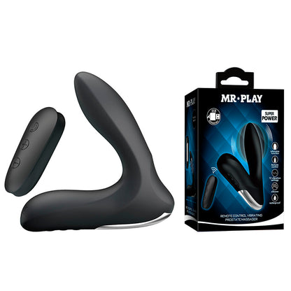 MR PLAY - PROSTATAMASSÖR MED VIBRATION OCH FJÄRRKONTROLL