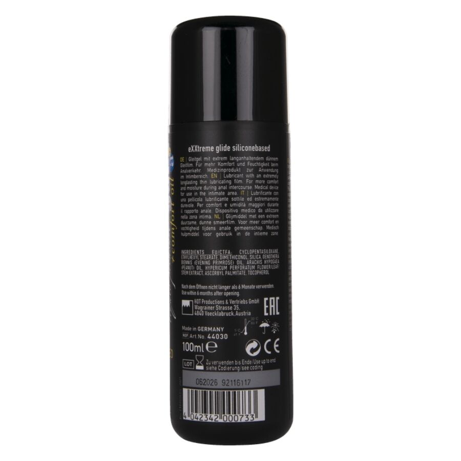 HOT - EXXTREME GLIDE SILIKONBASERAT GLIDMEDEL + COMFORT OIL A+ 100 ML