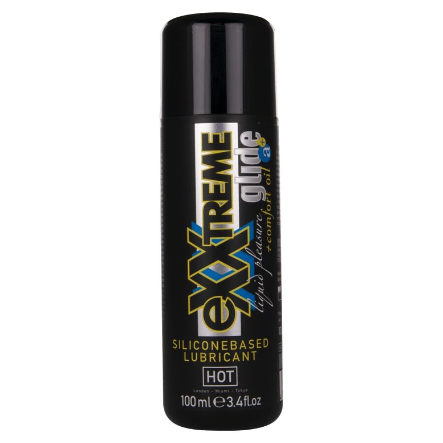 HOT - EXXTREME GLIDE SILIKONBASERAT GLIDMEDEL + COMFORT OIL A+ 100 ML