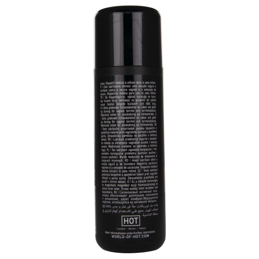 HOT - PREMIUM SILICONE GLIDE SILIKONBASERAT GLIDMEDEL 100 ML