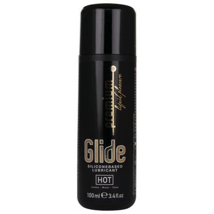 HOT - PREMIUM SILICONE GLIDE SILIKONBASERAT GLIDMEDEL 100 ML