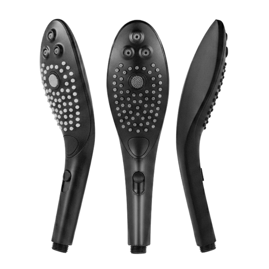WOMANIZER - WAVE KLITORALSTIMULERANDE DUSCHHUVUD SVART