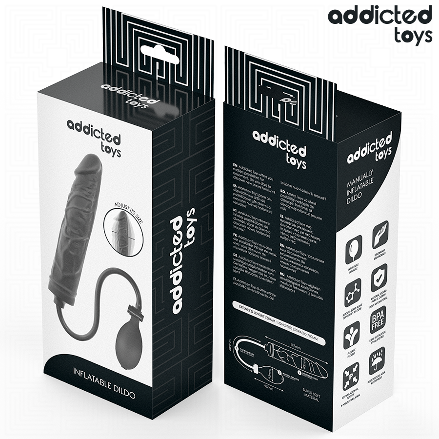 ADDICTED TOYS - INFLATABLE DILDO MODEL 4