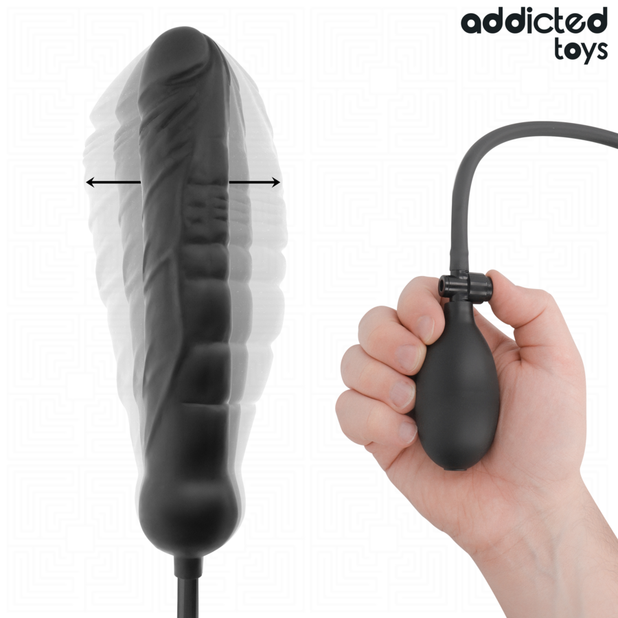 ADDICTED TOYS - UPPBLÅSBAR DILDO XL MODELL 5