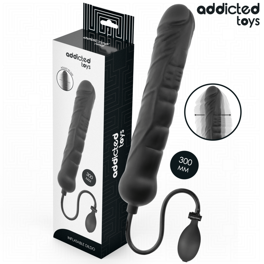ADDICTED TOYS - UPPBLÅSBAR DILDO XL MODELL 5