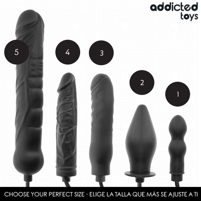 ADDICTED TOYS - INFLATABLE BUTT PLUG MODEL 1