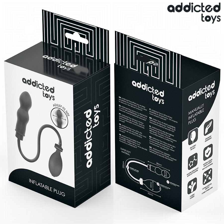 ADDICTED TOYS - INFLATABLE BUTT PLUG MODEL 1