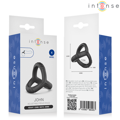 INTENSE - JOHN JUSTERBAR TRIPPEL PENISRING MODELL 4