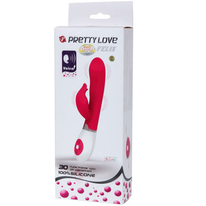 PRETTY LOVE - FLIRTATION FELIX WITH VOICE VIBRATION - Kink&Play