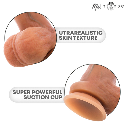 MR INTENSE – GARYS ULTRAREALISTISKA SILIKONPENIS MED TESTIKLAR 17,8 CM – Ø – 4,2 CM