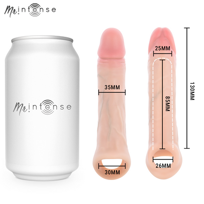 MR INTENSE - SIMON S SILIKON PENISFÖRLÄNGARE 13 CM -Ø- 4 CM