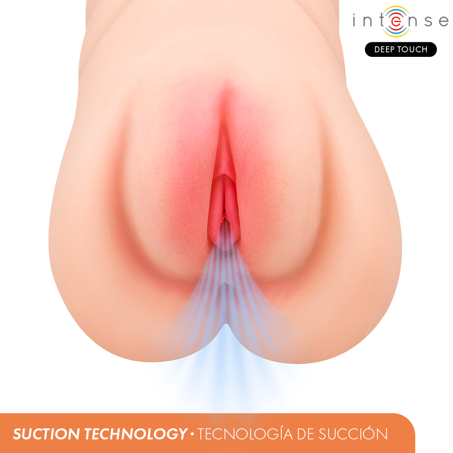 INTENSIV DJUP BERÖRING - KRISTA VAGINAL MASTURBATOR MED SUGFUNKTION, VIBRATION OCH RÖSTEFFEKT 1,2 KG