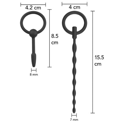 HIDDEN DESIRE - EXTREME STARTER URETHRAL SOUND SET 2 ENHETER