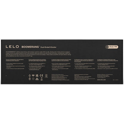 LELO - BOOMERANG DUBBELSIIG VIBRATOR CERISE