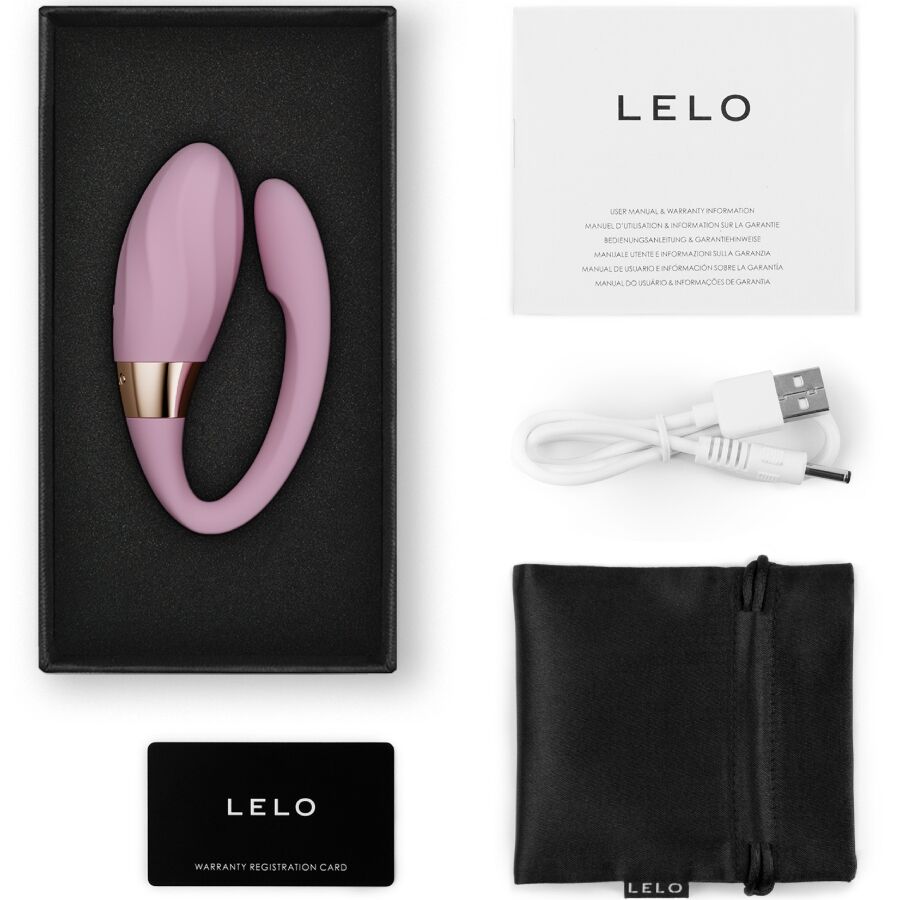 LELO - TIANI TWIST PARVIBRATOR MJUK ROSA