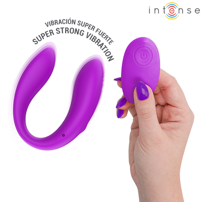 INTENSE - NORA VIBRERANDE KLÄMSTIMULATOR LILA