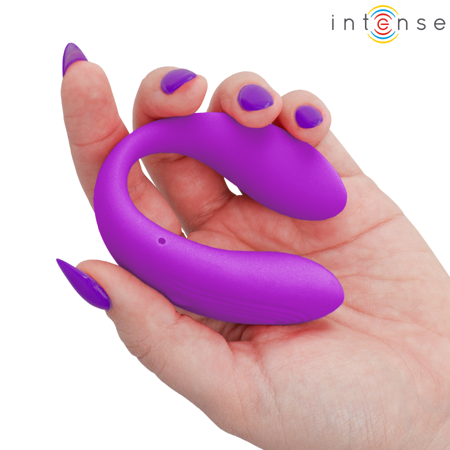 INTENSE - NORA VIBRERANDE KLÄMSTIMULATOR LILA
