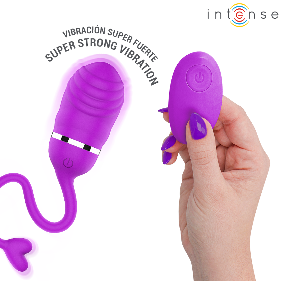 INTENSE – SOOKIE FJÄRRSTYRT VIBRERANDE ÄGG LILA
