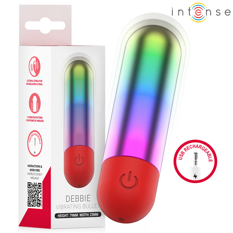 INTENSIV - DEBBIE RAINBOW KLITORIS VIBRERANDE KULA