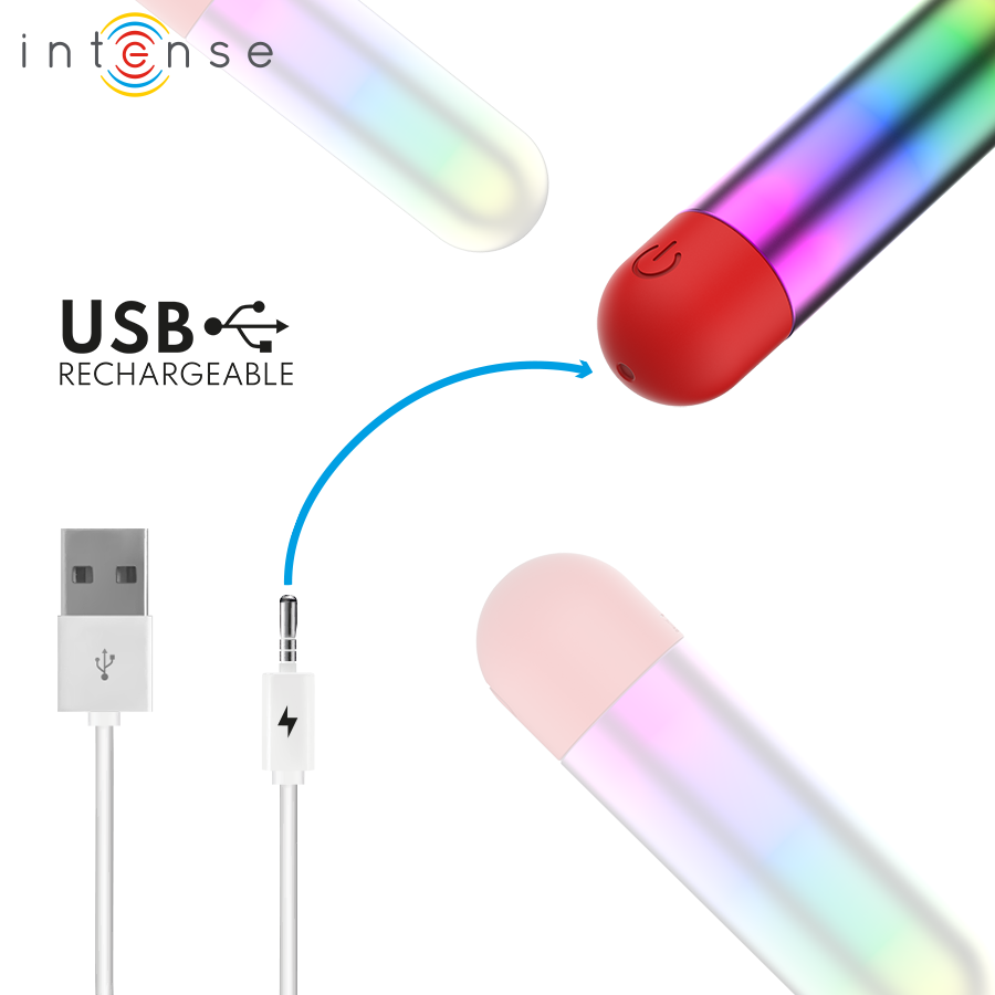 INTENSIV - DEBBIE RAINBOW KLITORIS VIBRERANDE KULA