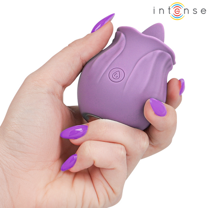 INTENS – AZALEABLOMMA KLITORISSTIMULERANDE 10 VIBRATIONER LILA