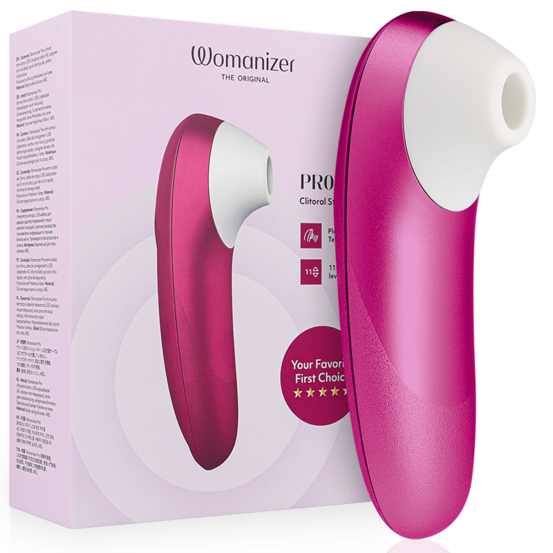 WOMANIZER - PRO VIBRANT KLITORISSTIMULATOR ROSA