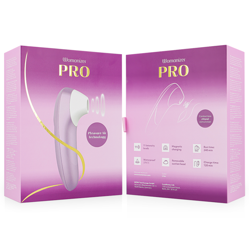 WOMANIZER - PRO VIBRANT KLITORISSTIMULATOR LILA