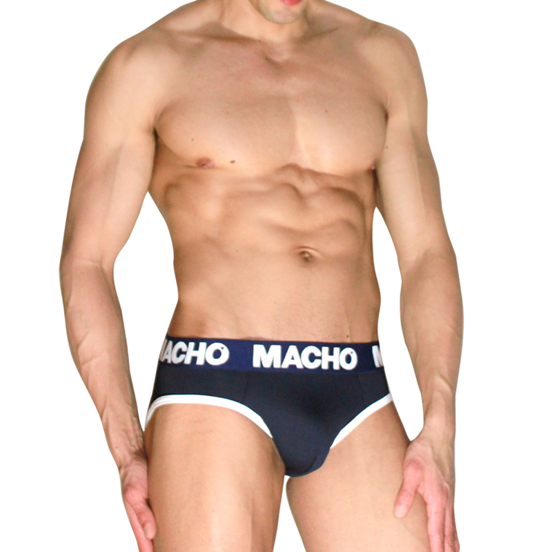 MACHO - MCH008 KLASSISK MARINBLÅ SLIP M