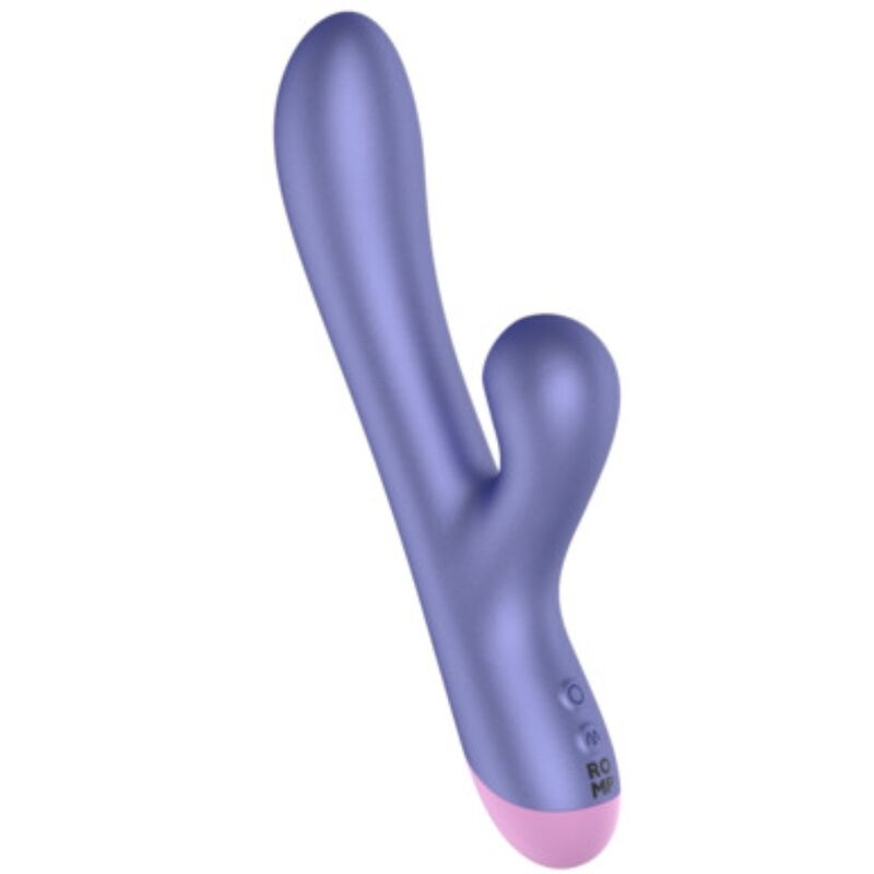 ROMP - PULSE RABBIT DUAL G-PUNKTSVIBRATOR ELEKTRISK BLÅ