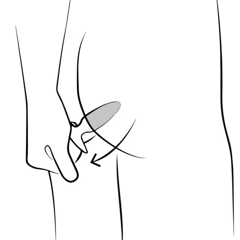 ROMP - BASS ANALVIBRATOR 10 CM GRÖN