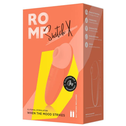 ROMP - SWITCH X KLITORISSTIMULATOR 6 NIVÅER ORANGE