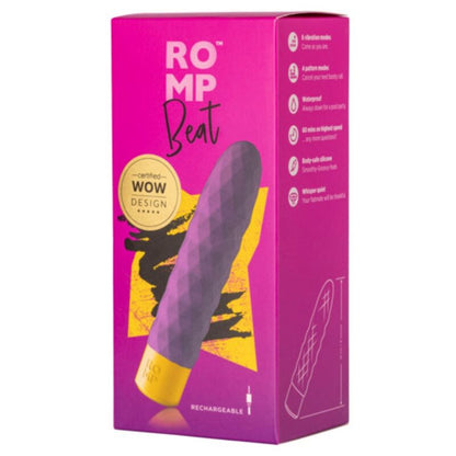 ROMP - BEAT MINI MULTIFUNKTIONELL VIBRERANDE KULA VIOLET