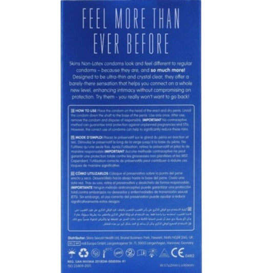 SKINS – LATEXFRIA KONDOMER 8-PACK