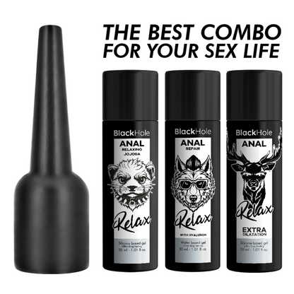 BLACK HOLE - ANAL LUBE APPLIER S SIZE 30 ML