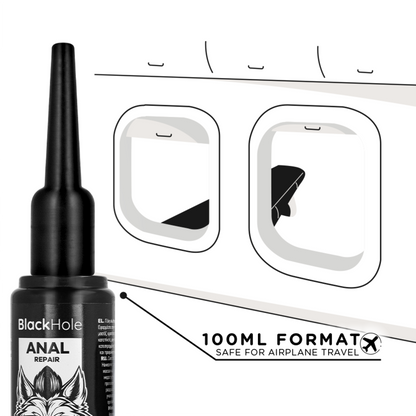 BLACK HOLE - ANALGLIDMEDELAPPLIKATOR L STORLEK 100 ML