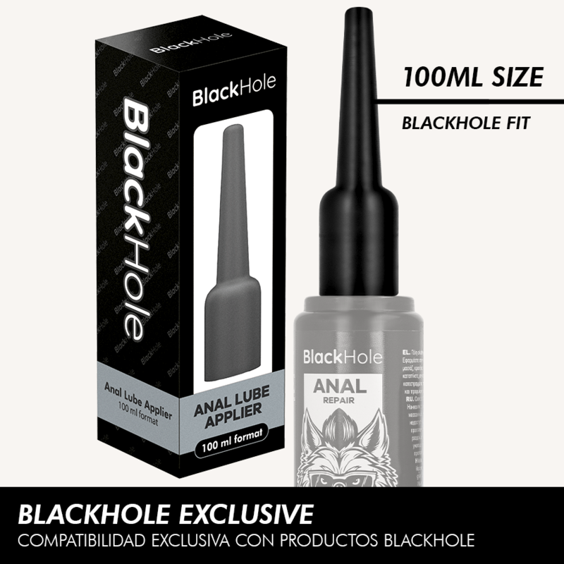 BLACK HOLE - ANALGLIDMEDELAPPLIKATOR L STORLEK 100 ML