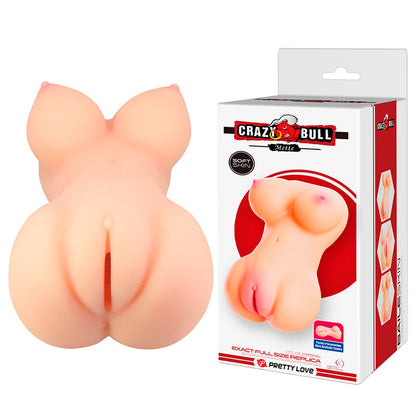CRAZY BULL - METTE REALISTISK ASS- OCH VAGINA-MASTURBATOR FLESH