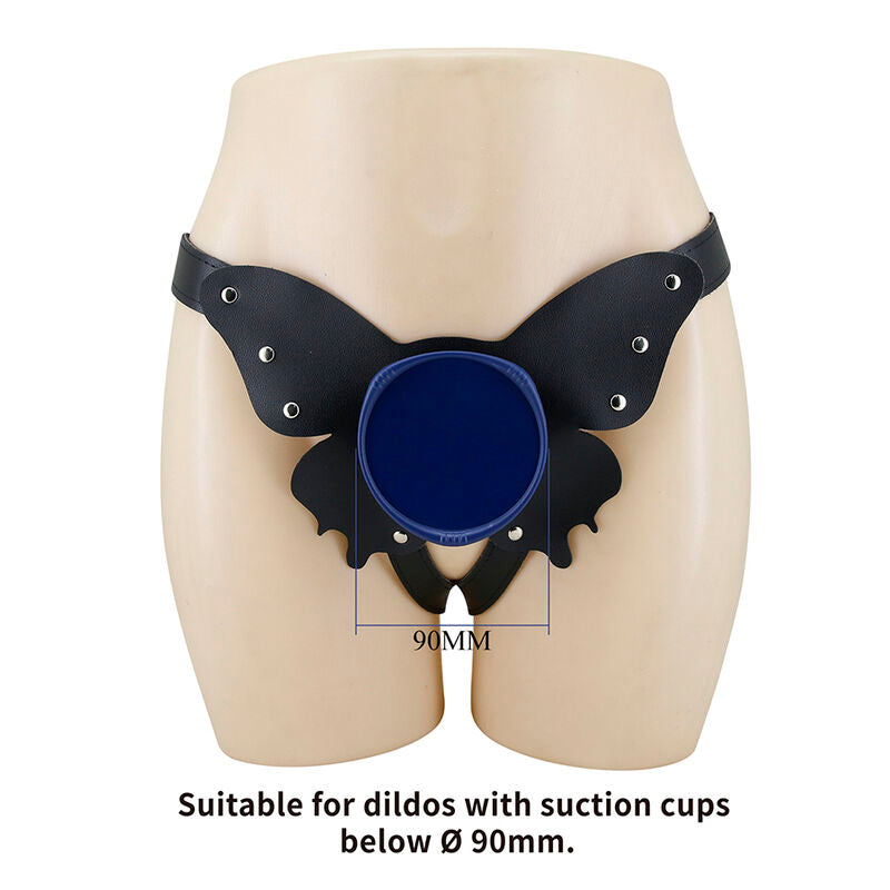 PRETTY LOVE - YETI STRAP-ON-SELE MED SUGPROPS-DILDO, KÖTTSFÄRGAD