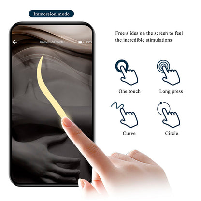 PRETTY LOVE - BUTTERFLY APP-STYRD TROSVIBRATOR ROSA